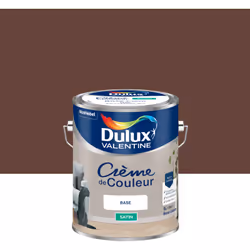 LIVRAISON OFFERTE DES 39€ D’ACHAT ET RETOUR GRATUIT ! Dulux Valentine Crème de couleur : Une texture crème facile à appliquer ...