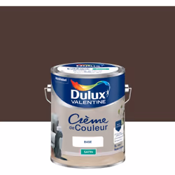 LIVRAISON OFFERTE DES 39€ D’ACHAT ET RETOUR GRATUIT ! Dulux Valentine Crème de couleur : Une texture crème facile à appliquer ...