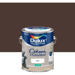 Dulux Valentine - Peinture Crème De Couleur Satin Wengé 5L