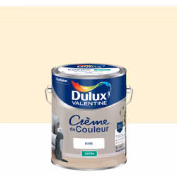 LIVRAISON OFFERTE DES 39€ D’ACHAT ET RETOUR GRATUIT ! Dulux Valentine Crème de couleur : Une texture crème facile à appliquer ...