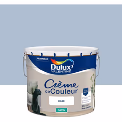 LIVRAISON OFFERTE DES 39€ D’ACHAT ET RETOUR GRATUIT ! Dulux Valentine Crème de couleur : Une texture crème facile à appliquer ...
