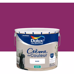 LIVRAISON OFFERTE DES 39€ D’ACHAT ET RETOUR GRATUIT ! Dulux Valentine Crème de couleur : Une texture crème facile à appliquer ...