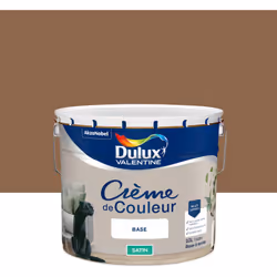 LIVRAISON OFFERTE DES 39€ D’ACHAT ET RETOUR GRATUIT ! Dulux Valentine Crème de couleur : Une texture crème facile à appliquer ...
