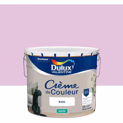LIVRAISON OFFERTE DES 39€ D’ACHAT ET RETOUR GRATUIT ! Dulux Valentine Crème de couleur : Une texture crème facile à appliquer ...