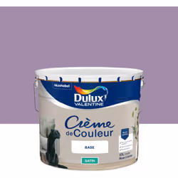 LIVRAISON OFFERTE DES 39€ D’ACHAT ET RETOUR GRATUIT ! Dulux Valentine Crème de couleur : Une texture crème facile à appliquer ...