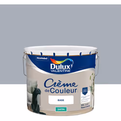 LIVRAISON OFFERTE DES 39€ D’ACHAT ET RETOUR GRATUIT ! Dulux Valentine Crème de couleur : Une texture crème facile à appliquer ...
