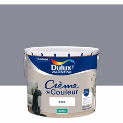 LIVRAISON OFFERTE DES 39€ D’ACHAT ET RETOUR GRATUIT ! Dulux Valentine Crème de couleur : Une texture crème facile à appliquer ...