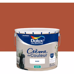 LIVRAISON OFFERTE DES 39€ D’ACHAT ET RETOUR GRATUIT ! Dulux Valentine Crème de couleur : Une texture crème facile à appliquer ...