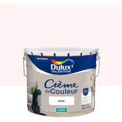 LIVRAISON OFFERTE DES 39€ D’ACHAT ET RETOUR GRATUIT ! Dulux Valentine Crème de couleur : Une texture crème facile à appliquer ...