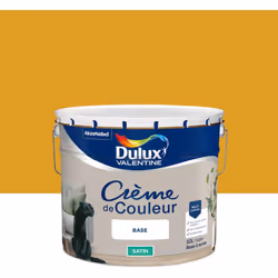 LIVRAISON OFFERTE DES 39€ D’ACHAT ET RETOUR GRATUIT ! Dulux Valentine Crème de couleur : Une texture crème facile à appliquer ...