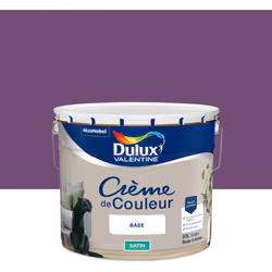 LIVRAISON OFFERTE DES 39€ D’ACHAT ET RETOUR GRATUIT ! Dulux Valentine Crème de couleur : Une texture crème facile à appliquer ...