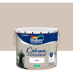 Dulux Valentine - Peinture Crème De Couleur Satin Lin Intense 10L