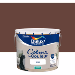 LIVRAISON OFFERTE DES 39€ D’ACHAT ET RETOUR GRATUIT ! Dulux Valentine Crème de couleur : Une texture crème facile à appliquer ...