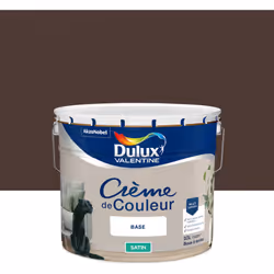 LIVRAISON OFFERTE DES 39€ D’ACHAT ET RETOUR GRATUIT ! Dulux Valentine Crème de couleur : Une texture crème facile à appliquer ...