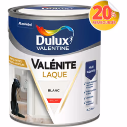 LIVRAISON OFFERTE DES 39€ D’ACHAT ET RETOUR GRATUIT ! Laque Valénite Acrylique - Dulux Valentine Envie de changer de déco ? L ...