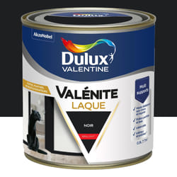 Peinture boiserie noir brillant DULUX VALENTINE Valenite 0.5l