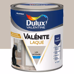 Peinture boiserie lin intense mat DULUX VALENTINE Valenite 2l