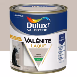 Peinture boiserie grain de sable satin DULUX VALENTINE Valenite 0.5l