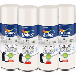 LIVRAISON OFFERTE DES 39€ D’ACHAT ET RETOUR GRATUIT ! Peinture Aérosol Color Touch Dulux Valentine - Maxi Pack de 4 Aérosols! ...