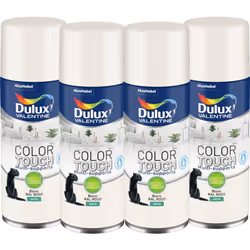 LIVRAISON OFFERTE DES 39€ D’ACHAT ET RETOUR GRATUIT ! Peinture Aérosol Color Touch Dulux Valentine - Maxi Pack de 4 Aérosols! ...