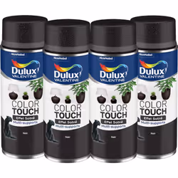 LIVRAISON OFFERTE DES 39€ D’ACHAT ET RETOUR GRATUIT ! Peinture Aérosol Color Touch Dulux Valentine - Maxi Pack de 4 Aérosols! ...