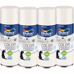 LIVRAISON OFFERTE DES 39€ D’ACHAT ET RETOUR GRATUIT ! Peinture Aérosol Color Touch Dulux Valentine - Maxi Pack de 4 Aérosols! ...