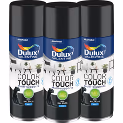 LIVRAISON OFFERTE DES 39€ D’ACHAT ET RETOUR GRATUIT ! Peinture Aérosol Color Touch Dulux Valentine - Multi-Pack de 3 Aérosols ...