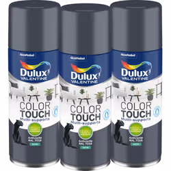 LIVRAISON OFFERTE DES 39€ D’ACHAT ET RETOUR GRATUIT ! Peinture Aérosol Color Touch Dulux Valentine - Multi-Pack de 3 Aérosols ...