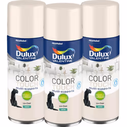 LIVRAISON OFFERTE DES 39€ D’ACHAT ET RETOUR GRATUIT ! Peinture Aérosol Color Touch Dulux Valentine - Multi-Pack de 3 Aérosols ...