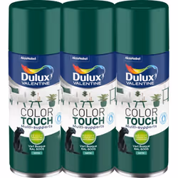 LIVRAISON OFFERTE DES 39€ D’ACHAT ET RETOUR GRATUIT ! Peinture Aérosol Color Touch Dulux Valentine - Multi-Pack de 3 Aérosols ...