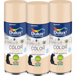 LIVRAISON OFFERTE DES 39€ D’ACHAT ET RETOUR GRATUIT ! Peinture Aérosol Color Touch Dulux Valentine - Multi-Pack de 3 Aérosols ...