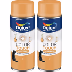 LIVRAISON OFFERTE DES 39€ D’ACHAT ET RETOUR GRATUIT ! Peinture Aérosol Color Touch Dulux Valentine - Lot de 2 Aérosols! L'aér ...