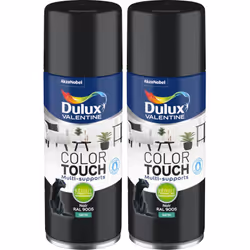 LIVRAISON OFFERTE DES 39€ D’ACHAT ET RETOUR GRATUIT ! Peinture Aérosol Color Touch Dulux Valentine - Lot de 2 Aérosols! L'aér ...