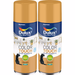 LIVRAISON OFFERTE DES 39€ D’ACHAT ET RETOUR GRATUIT ! Peinture Aérosol Color Touch Dulux Valentine - Lot de 2 Aérosols! L'aér ...