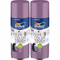 LIVRAISON OFFERTE DES 39€ D’ACHAT ET RETOUR GRATUIT ! Peinture Aérosol Color Touch Dulux Valentine - Lot de 2 Aérosols! L'aér ...