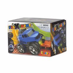 Smoby FleXtreme, Ensemble véhicule de course et piste, 4 an(s), AAA, Bleu
