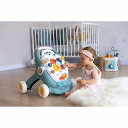 Smoby Little Smoby Trotty Trotteuse 3 en 1 Multicolore Dès 12 Mois - Vue supplémentaire 5