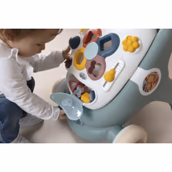 Smoby Little Smoby Trotty Trotteuse 3 en 1 Multicolore Dès 12 Mois - Vue supplémentaire 6