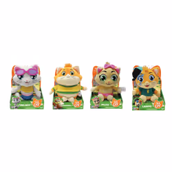 Smoby 44 Cats Peluche Musicale Asst, LR44, Piles fournies