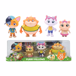 Smoby 44 Cats Set De 4 Figurines - Vue supplémentaire 2