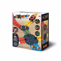 Smoby FleXtreme Multi-Ciricuits-Set, Piste de véhicules de jeu, 4 an(s), Multicolore
