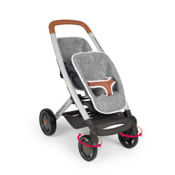 Smoby BB CONFORT POUSSETTE JUMEAUX GRIS