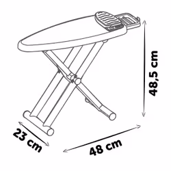 Smoby TABLE A REPASSER + CENTRALE VAPEUR - Vue supplémentaire 7
