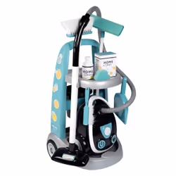 Smoby CHARIOT DE MENAGE + ASPIRATEUR, 3 an(s), LR44, Piles fournies