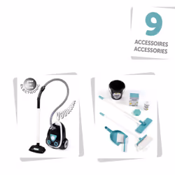 Smoby CHARIOT DE MENAGE + ASPIRATEUR - Vue supplémentaire 6