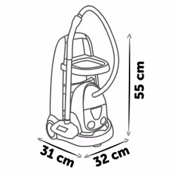 Smoby CHARIOT DE MENAGE + ASPIRATEUR - Vue supplémentaire 7