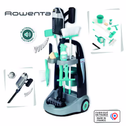 Smoby ROWENTA CHARIOT MENAGE + ASPI BALAI