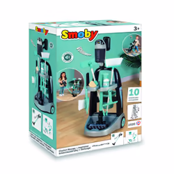 Smoby ROWENTA CHARIOT MENAGE + ASPI BALAI