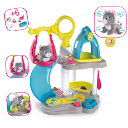 Smoby MAISON DES CHATS, 3 an(s), LR44, Piles fournies