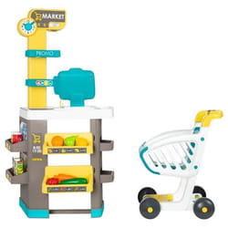 Jouet - SMOBY - Mon premier supermarché - Chariot inclus - Caisse électronique - 3 ans et plus